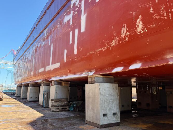 2026 Dokblokken shipyard Remerswaal op locatie 3