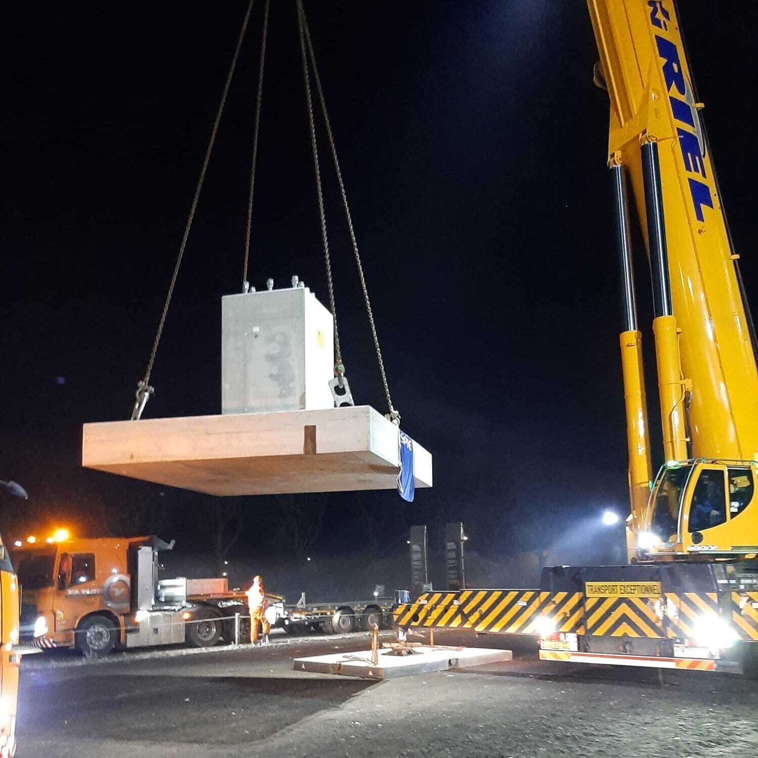 Prefab betonpoer